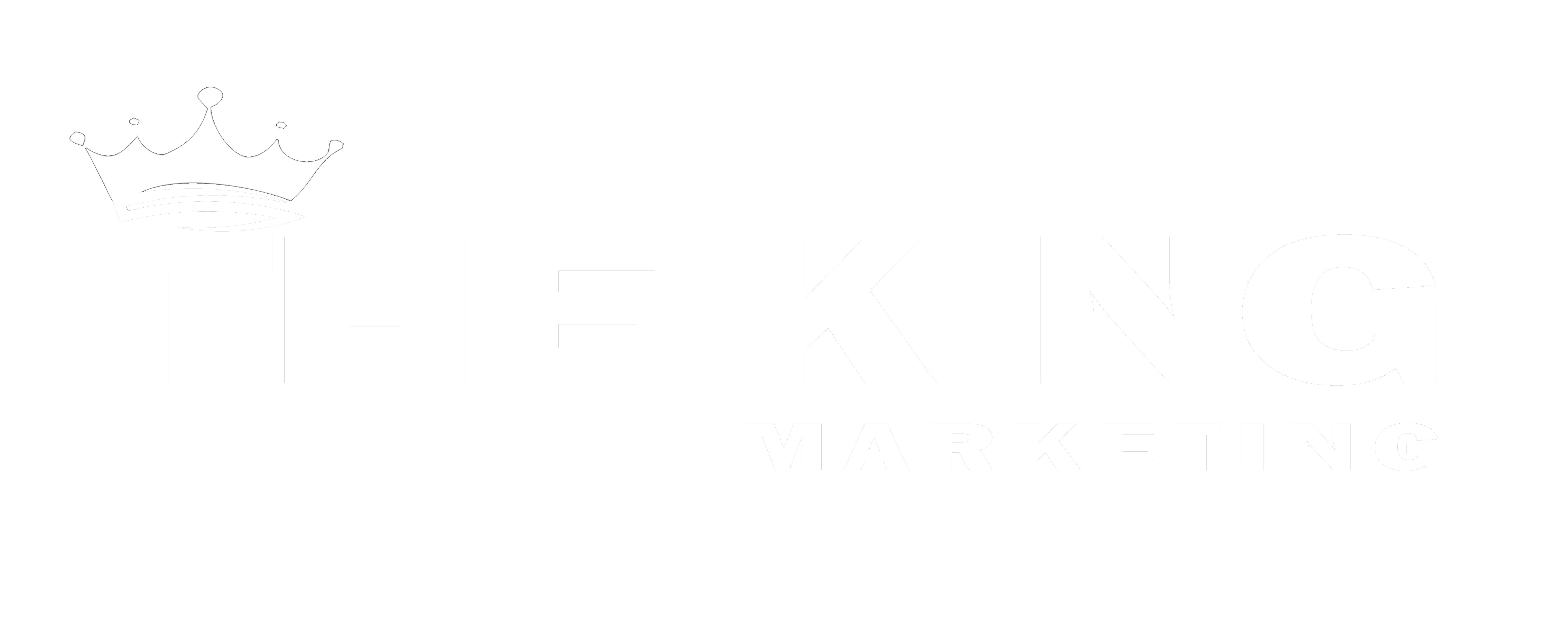 THE KING MARKETING Logo
